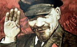 Lénine, instigateur de la prise de pouvoir bolchévique 