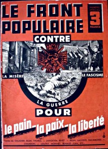Brochure du Front populaire datant de 1936