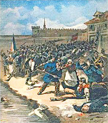 Le massacre d'Aigues-Mortes en 1893 au sein de la Compagnie des Salins du Midi.