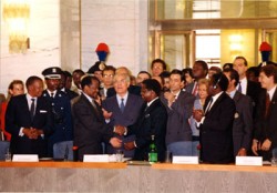 Signature de l'accord de paix du Mozambique grâce à la médiation de Sant'Egidio