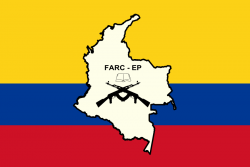 Logo des Fuerzas Armadas Revolucionarias de Colombia - Ejército del Pueblo (FARC-EP)