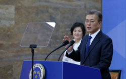 Moon Jae-in, leader sud-coréen.