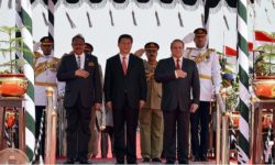 Inauguration du CPEC en présence de Xi Jinping et de Nawaz Sharif, 2015.