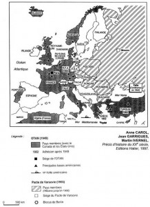L'OTAN et le Pacte de Varsovie en Europe