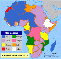 La géographie (ou plutôt géométrie) africaine il y a un siècle