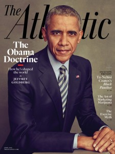 Obama en couverture du magazine The Atlantic 
