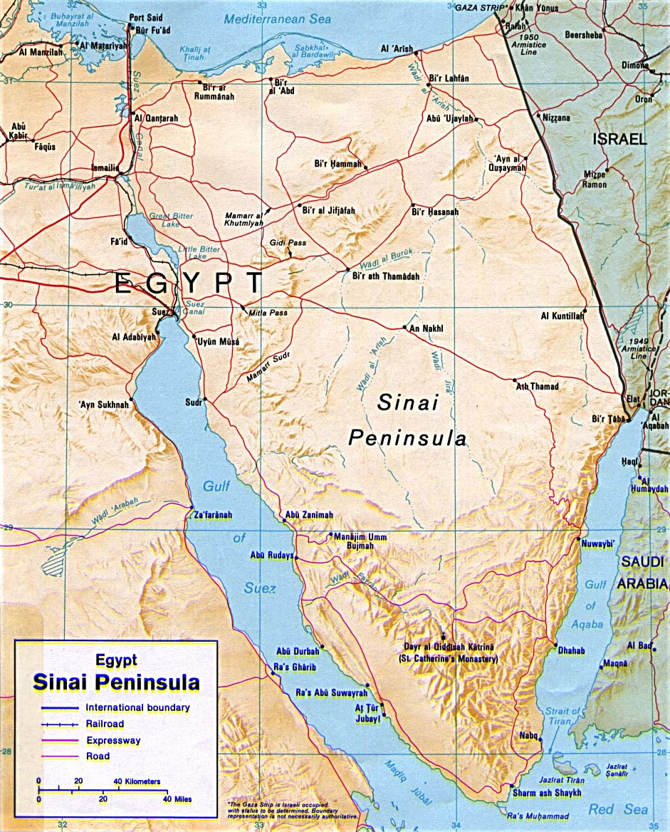 Sinaï, Egypte, attentat
