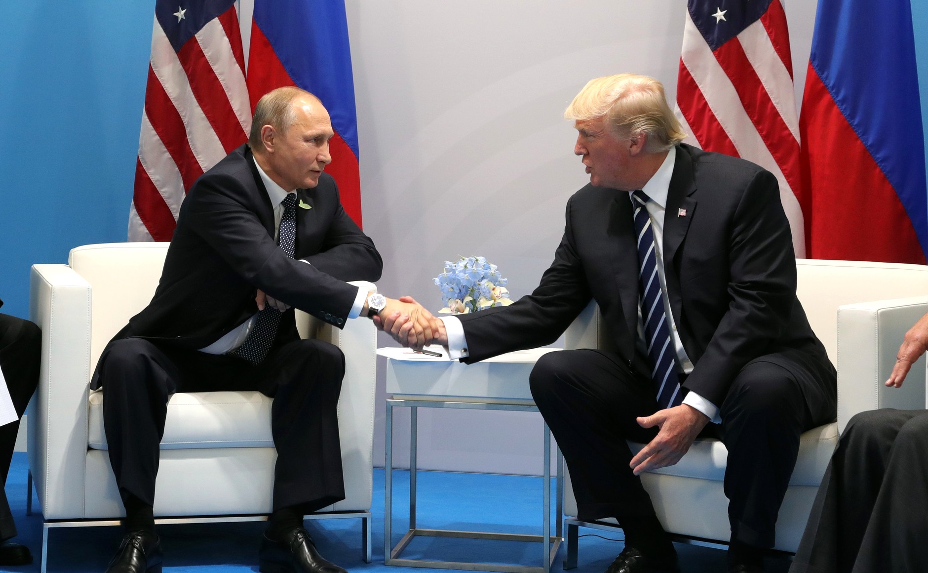 Vladimir Poutine a remercié Donald Trump.