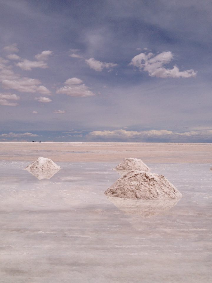 Désert d'Uyuni en Bolivie qui concentre les principales ressources en lithium mondiale