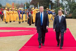 Donald Trump et Moon Jae-in ont des approches opposées sur le dossier nord-coréen.