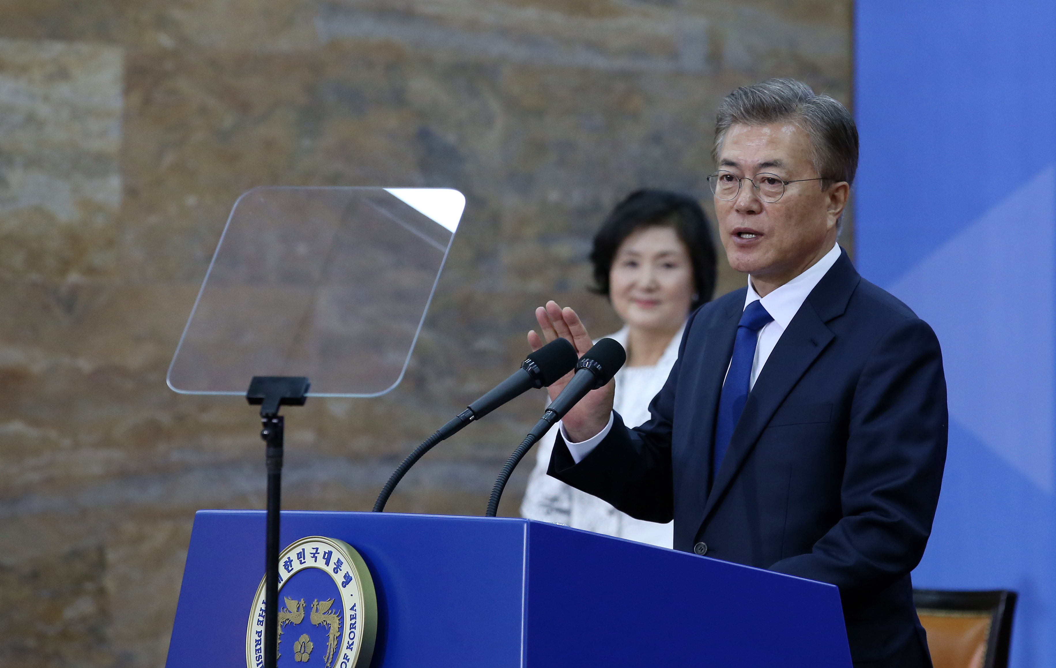 Moon Jae-in, leader sud-coréen.