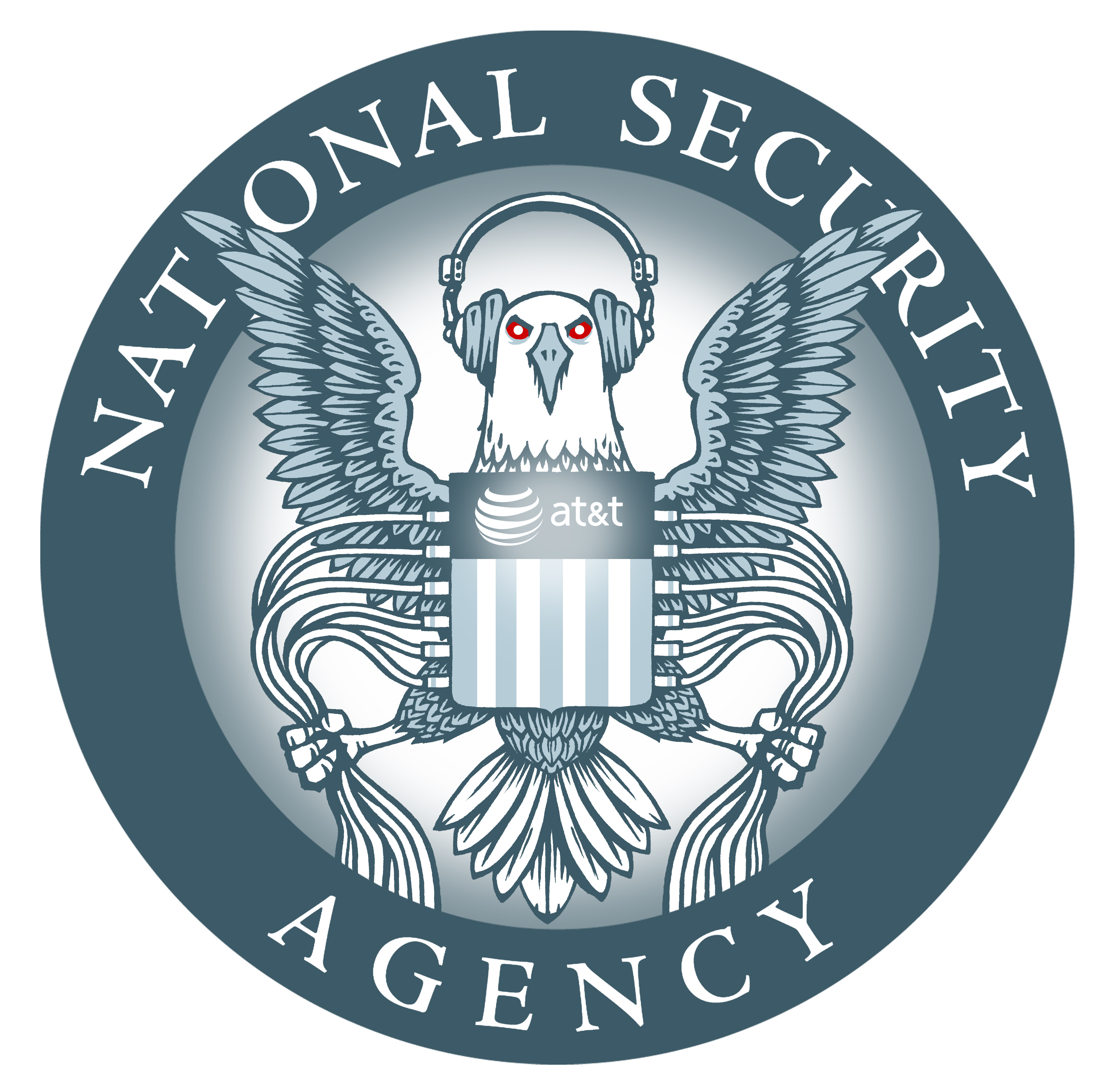 NSA National Security Agency, l'agence d erenseignement américaine la plus puissante au monde, elle intercepte toutes les données du traffic mondial