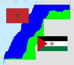 mur de sable, cessez le feu, MINURSO, envoyé spécial , table ronde Délimitation entre le Sahara ocidental marocain et du Front Polisario