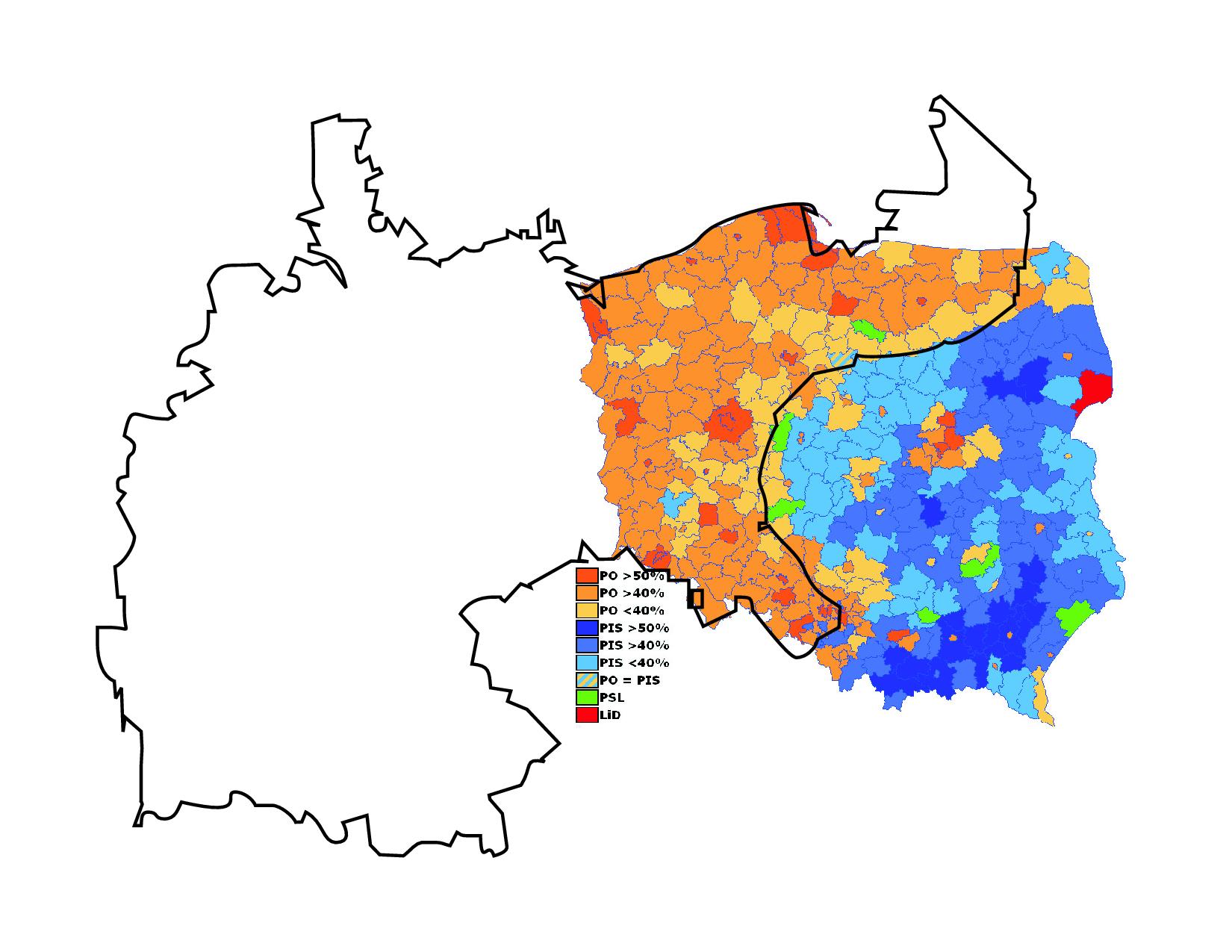 La Pologne, une division territoriale marquée par une histoire