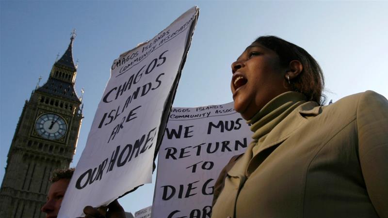 Manifestation à Londres pour le retour des locaux dans les îles Chagos