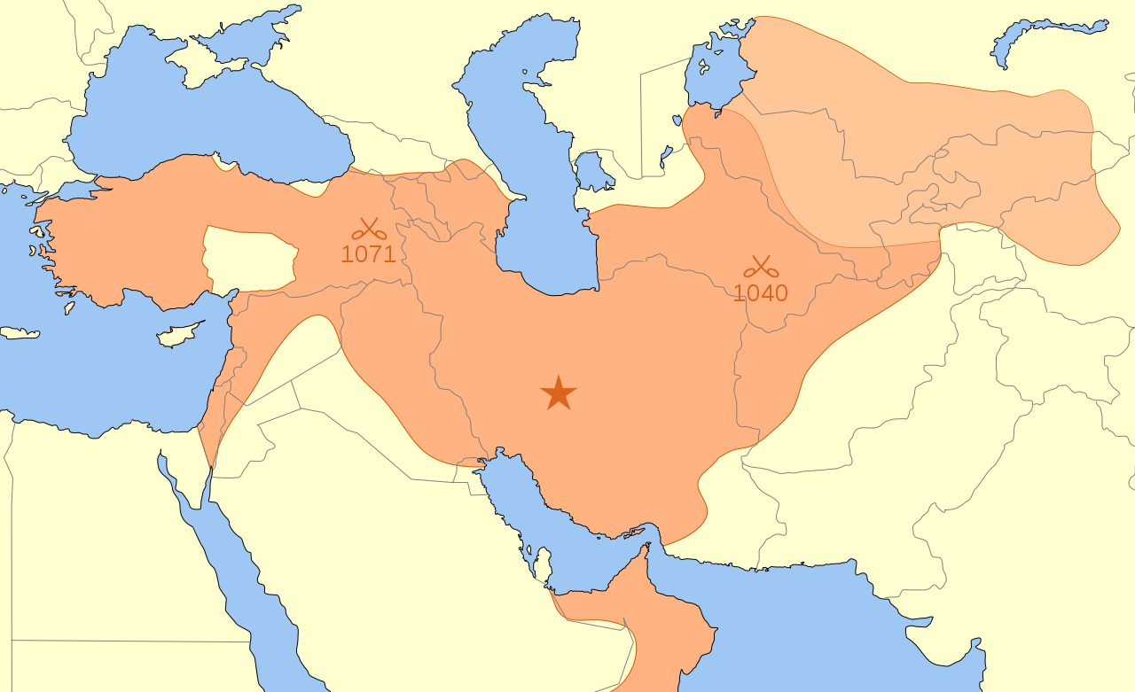 Les Seldjoukides représentent la première sédentarisation de Turcs au Moyen-Orient. 
