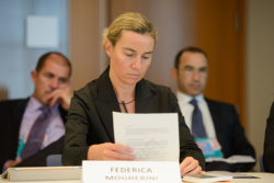 Frederica Mogherini, actrice de l'Europe de la Défense