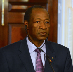 Une photographie de Blaise Compaoré
