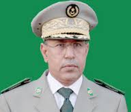 Une photographie du général Ghazouani, nouveau président de la Mauritanie
