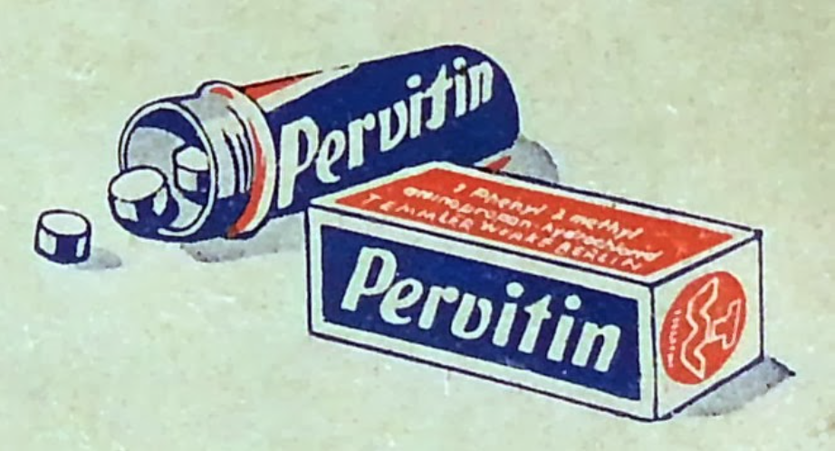 La Pervitin a été utilisée par les nazis.