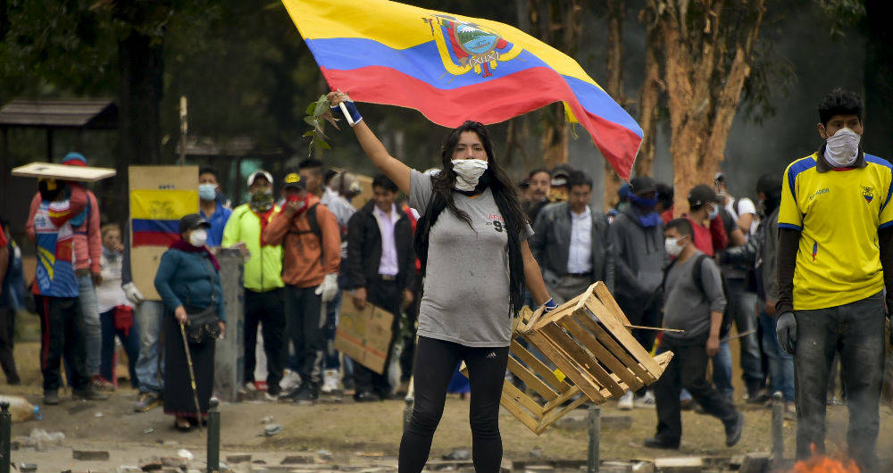 Les manifestations ont entraîné une crise sociale d'ampleur en Équateur.