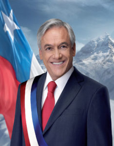 Piñera, le président du Chili, est représentatif d'une élite bien née.
