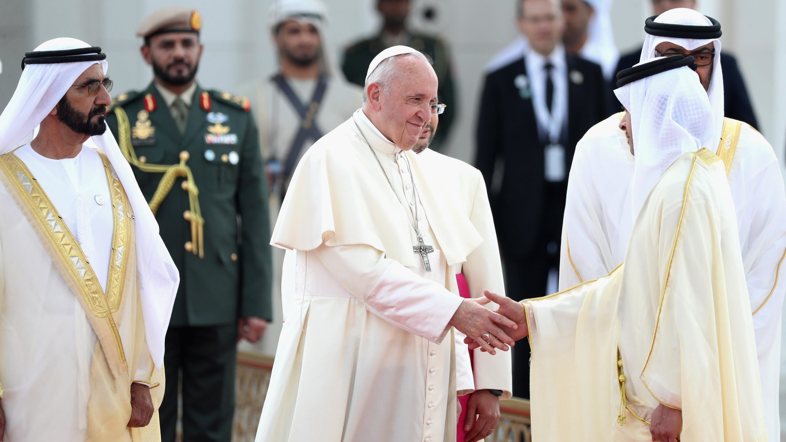 Le Pape François en visite à Abou Dhabi