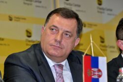 Milorad Dodik, co-président de la Bosnie-Herzégovine depuis 2018.