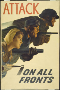 Illustration propagande de guerre 