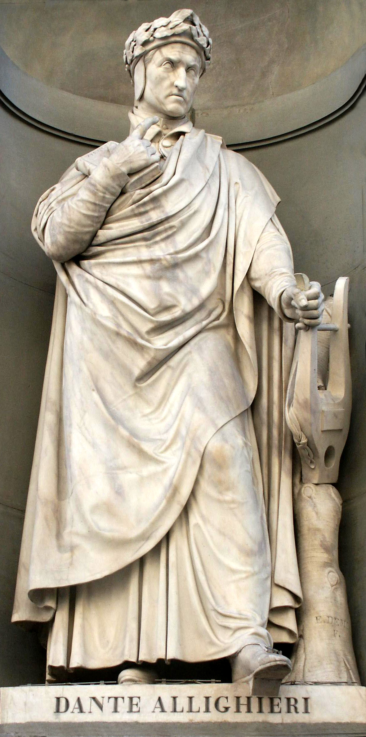 Dante Alighieri, "le père de langue italienne" a contribué aux premières idées d'une Europe unie.