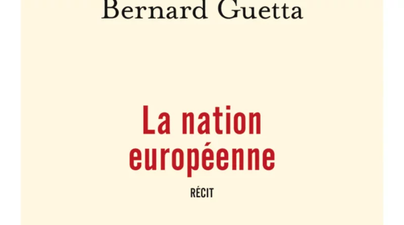 Photo de la première de couverture du livre, La nation européenne de Bernard Guetta