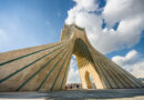 La tour Azadi à Téhéran en Iran