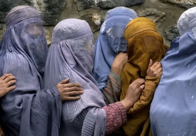 Cette image met en avant une des nombreuses interdictions imposées par les Taliban aux femmes et filles afghanes. En effet il s’agit ici de l’interdiction de leur droit à l'enseignement secondaire et supérieur et le droit au travail. L’image montre le phénomène où des dizaines de milliers d'écolières ont été exclues des écoles secondaires afghanes, et de nombreuses femmes fonctionnaires n'ont pas été autorisées à travailler.