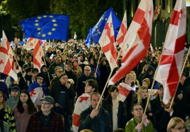 De nombreuses manifestations pro-UE ont eu lieu récemment en Géorgie.