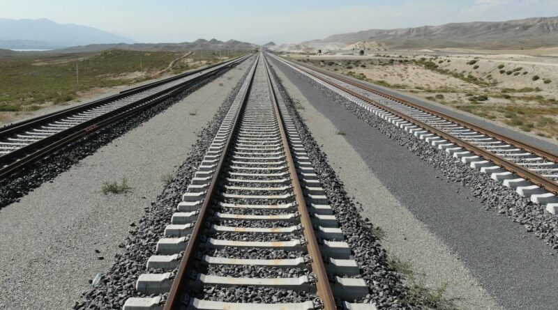 Vue des travaux de construction des routes et des voies ferrées qui traverseront le corridor de Zangezur, qui reliera les provinces occidentales au Nakhitchevan. 9 octobre 2023 à Zangilan, en Azerbaïdjan.