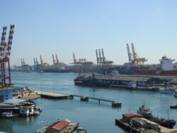 Le port de Colombo, au Sri Lanka.