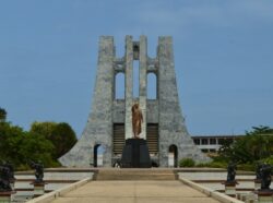 Monument Nkrumah à Accra, Ghana.