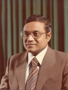 Portrait officiel du président maldivien, Maumoon Abdul Gayoom, menacé lors du coup d'État de 1988.