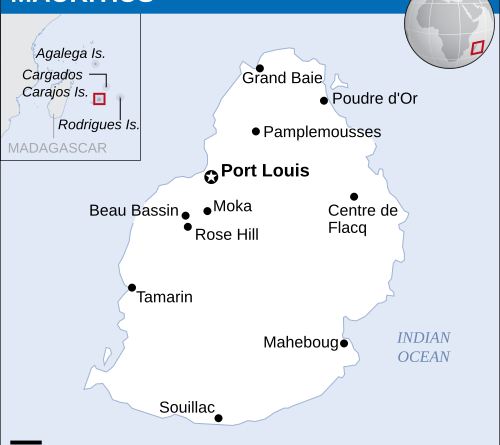 Maurice dans le sud-ouest de l’océan Indien : une position insulaire à lire aussi comme un fait maritime et stratégique.