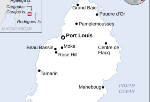 Maurice dans le sud-ouest de l’océan Indien : une position insulaire à lire aussi comme un fait maritime et stratégique.