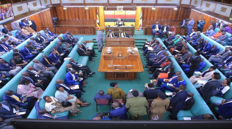 Vote de la loi protection sur la souveraineté. Parlement Ouganda élections.