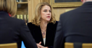 Evika Siliņa, première ministre démissionnaire de Lettonie