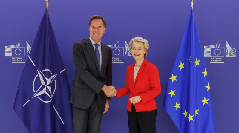 Visite de Mark Rutte, secrétaire général de l`Organisation du traité de l`Atlantique Nord (OTAN), à la Commission européenne